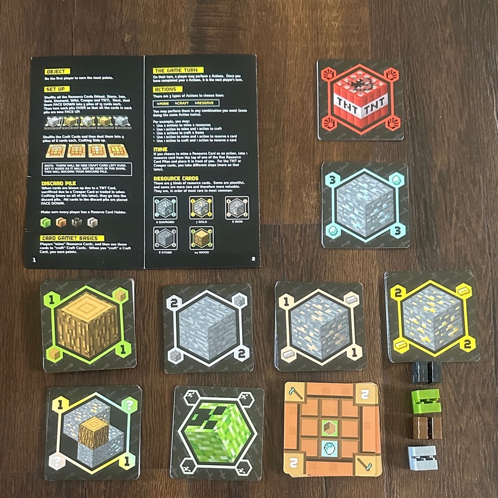 Minecraft Card Game? – Green Strategy Card Game - Picture 7 of 11